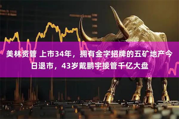 美林资管 上市34年，拥有金字招牌的五矿地产今日退市，43岁戴鹏宇接管千亿大盘