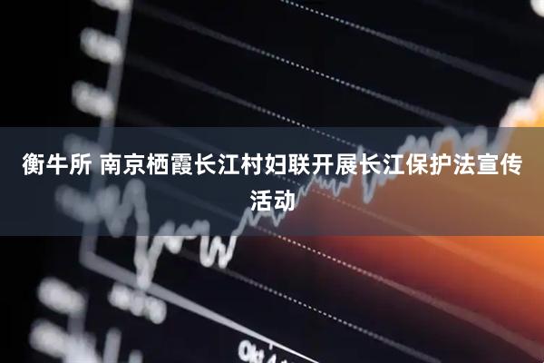 衡牛所 南京栖霞长江村妇联开展长江保护法宣传活动