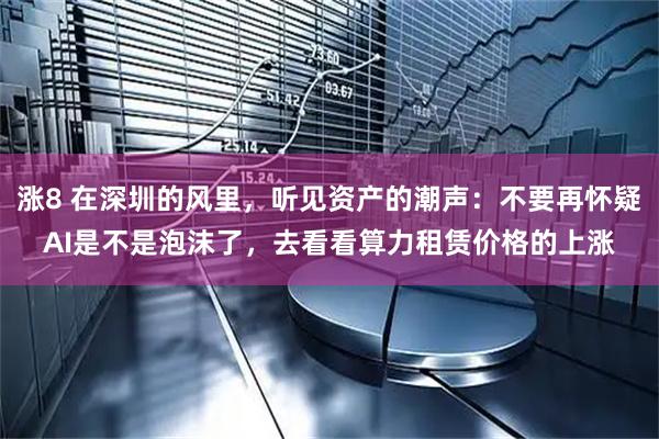涨8 在深圳的风里，听见资产的潮声：不要再怀疑AI是不是泡沫了，去看看算力租赁价格的上涨