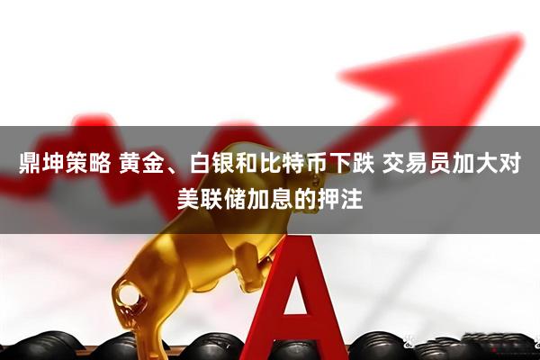 鼎坤策略 黄金、白银和比特币下跌 交易员加大对美联储加息的押注