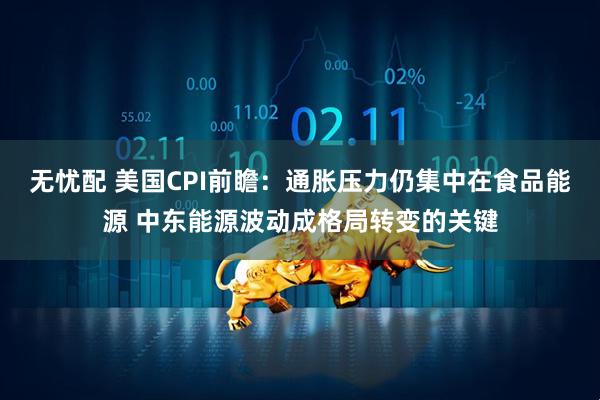 无忧配 美国CPI前瞻：通胀压力仍集中在食品能源 中东能源波动成格局转变的关键